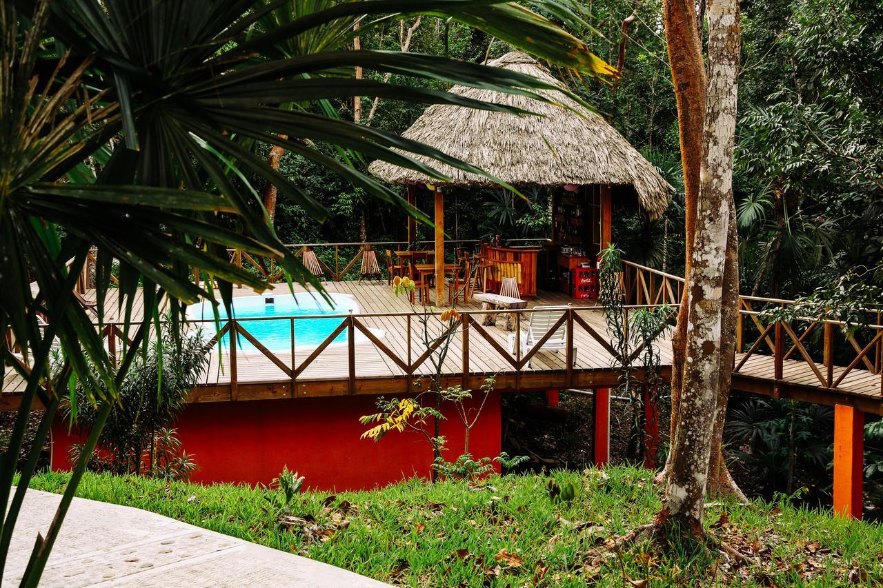 Amber Sunset Jungle Resort San Ignacio Buitenkant foto